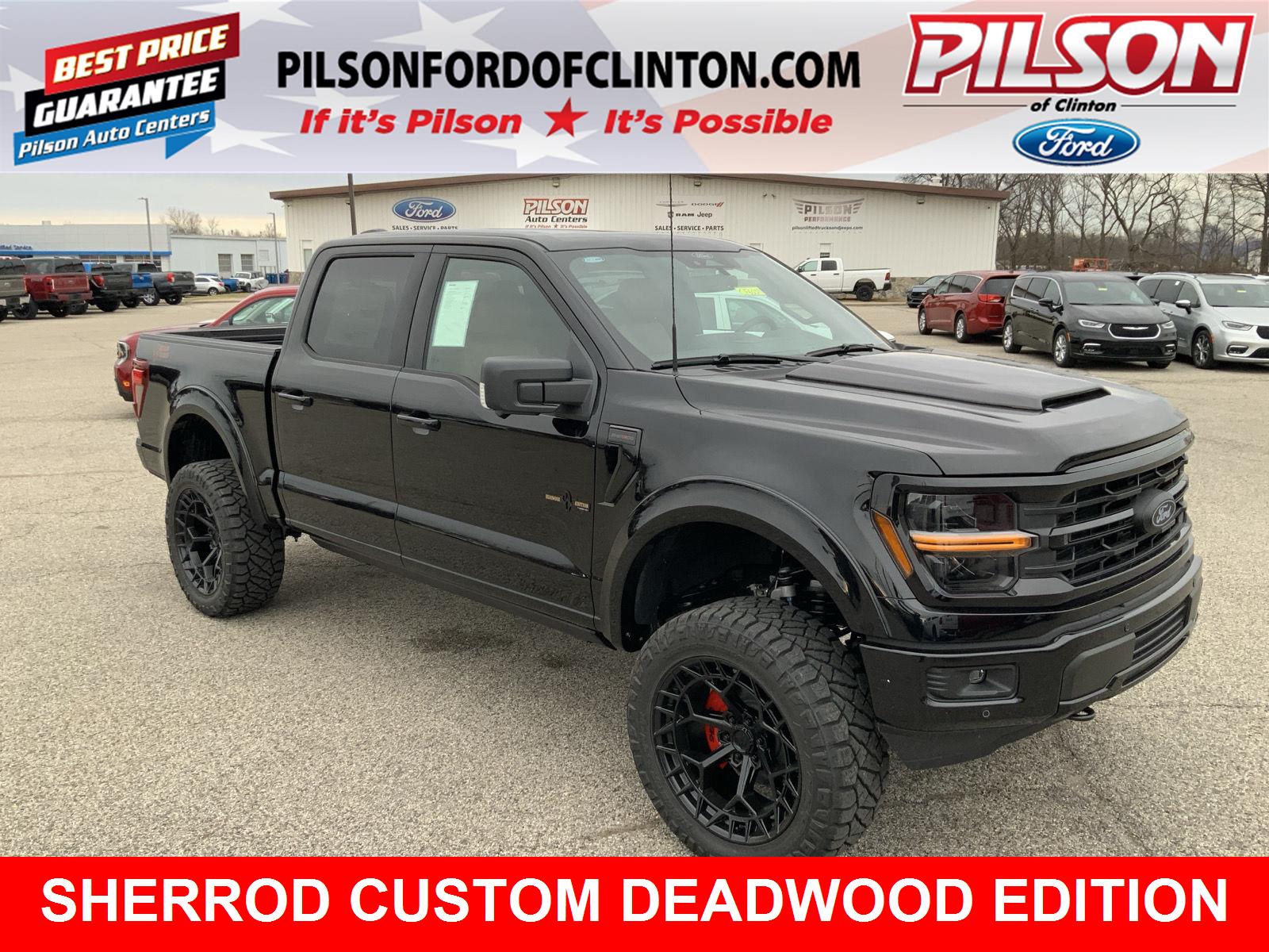 New 2026 Ford F-150 Sherrod Custom XLT Truck