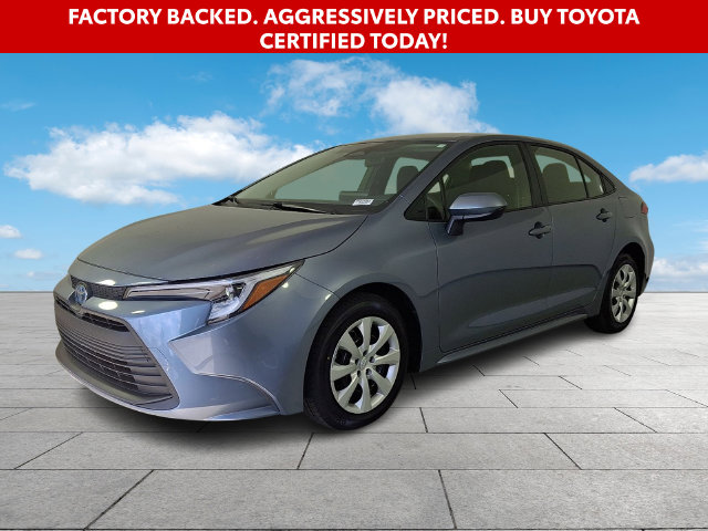 Certified 2025 Toyota Corolla Hybrid LE Sedan