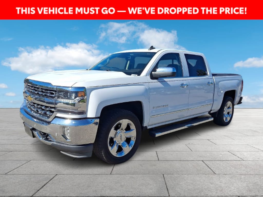 Used 2017 Chevrolet Silverado 1500 LTZ w/1LZ Truck Crew Cab