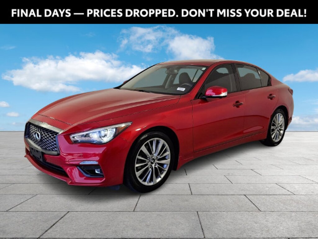 Used 2022 INFINITI Q50 LUXE Sedan
