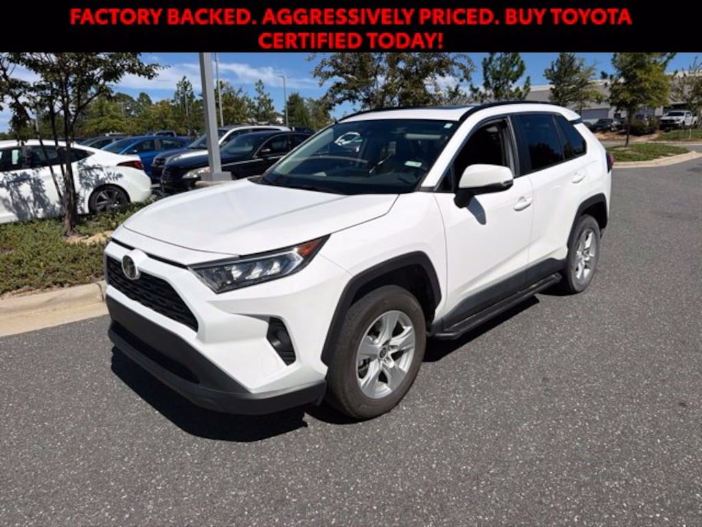 Certified 2021 Toyota RAV4 XLE SUV