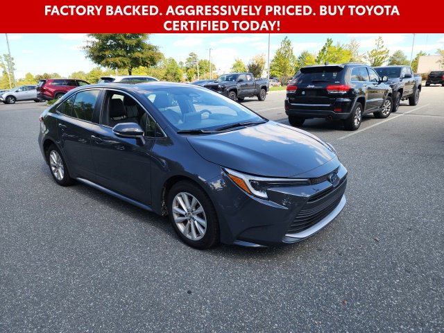 Certified 2025 Toyota Corolla Hybrid XLE Sedan