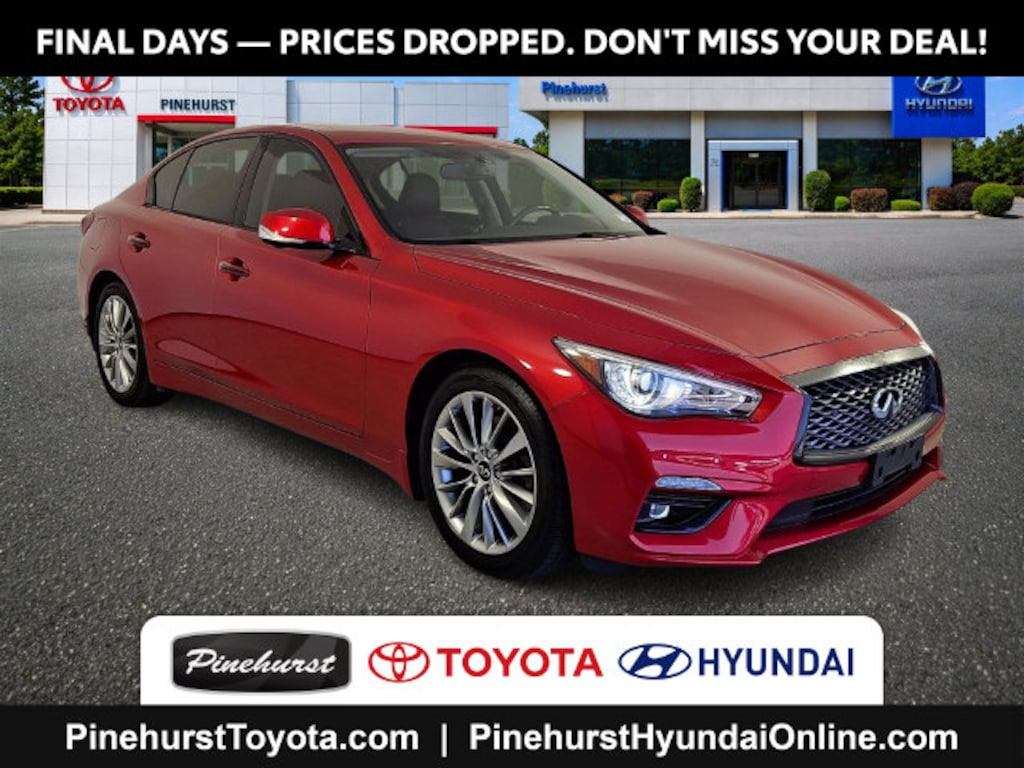 Used 2022 INFINITI Q50 LUXE Sedan