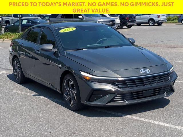 Used 2024 Hyundai Elantra Hybrid Limited Sedan