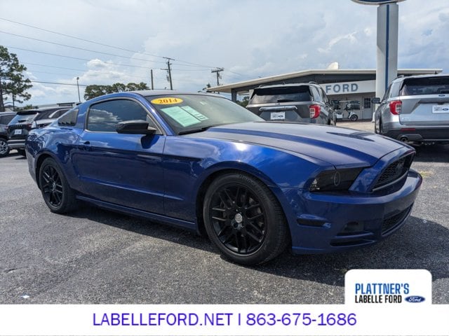 Used 2014 Ford Mustang V6 with VIN 1ZVBP8AM3E5290598 for sale in LaBelle, FL