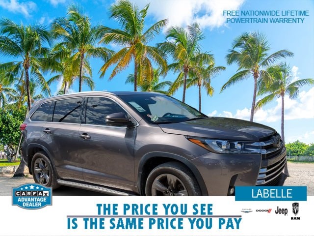 2019 Toyota Highlander Limited Platinum