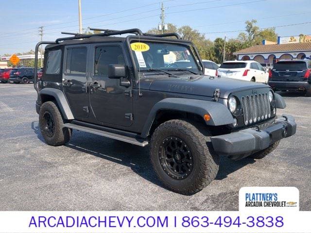 2018 Jeep Wrangler JK Unlimited Willys Wheeler