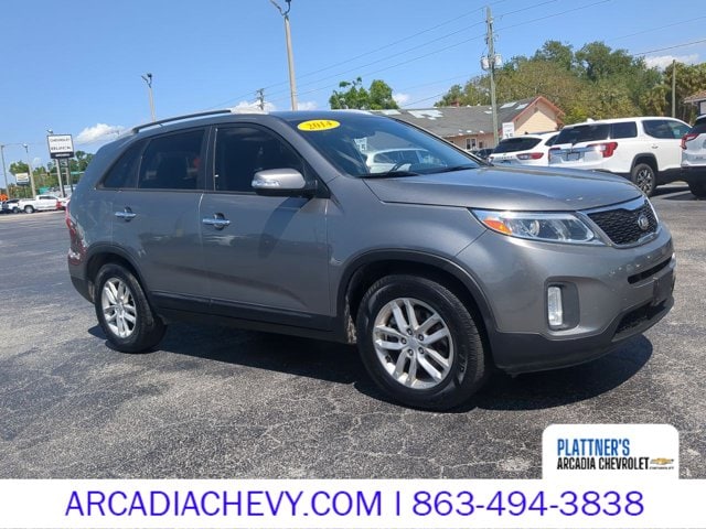 Used 2014 Kia Sorento LX with VIN 5XYKT3A62EG534543 for sale in Chiefland, FL