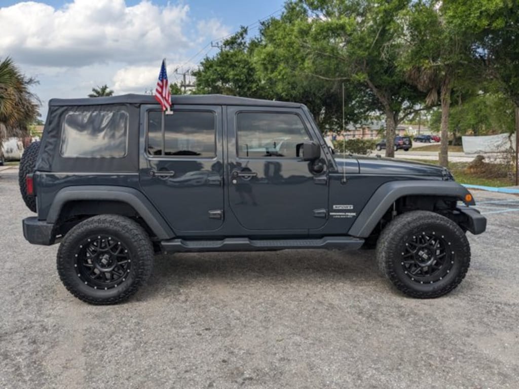 Used 2018 Jeep Wrangler JK Unlimited Sport S SUV