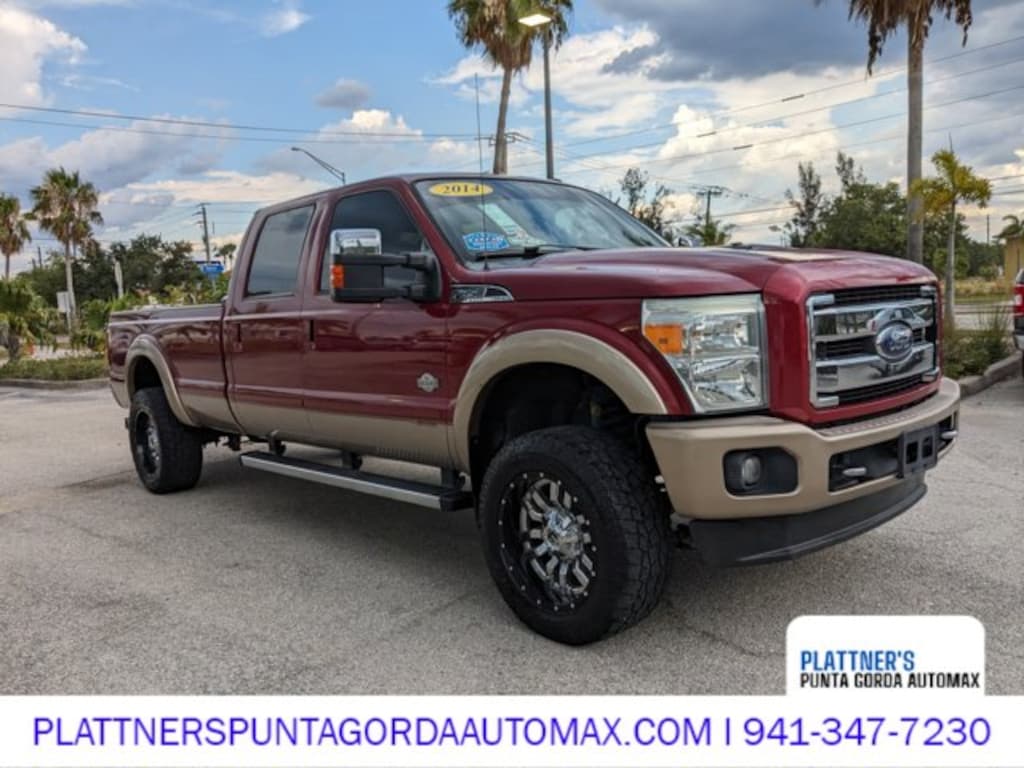 Used 2014 Ford Super Duty F-350 SRW XLT Crew Cab Pickup