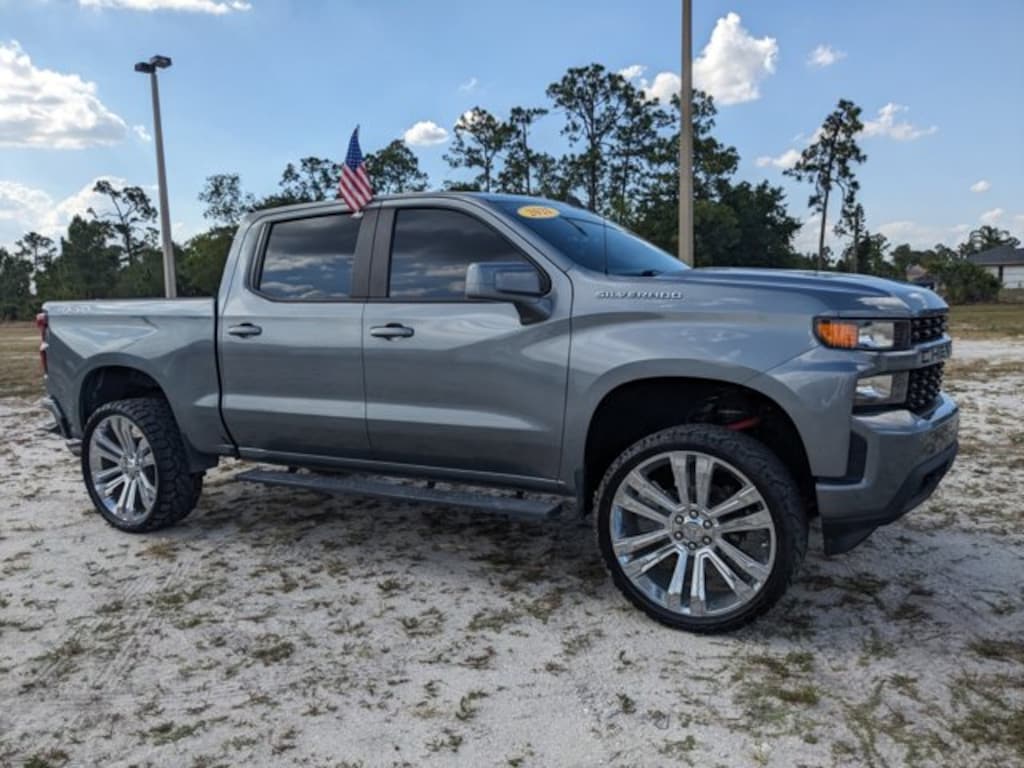 Used 2021 Chevrolet Silverado 1500 Custom Truck Crew Cab