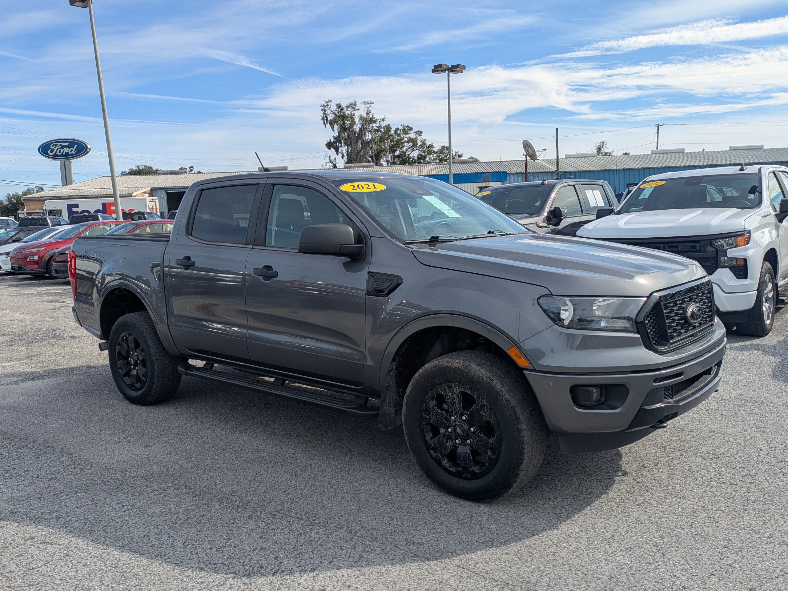 Used 2021 Ford Ranger 4WD 4C CREW CAB 2.3L XLT XLT 4WD SuperCrew 5 Box
