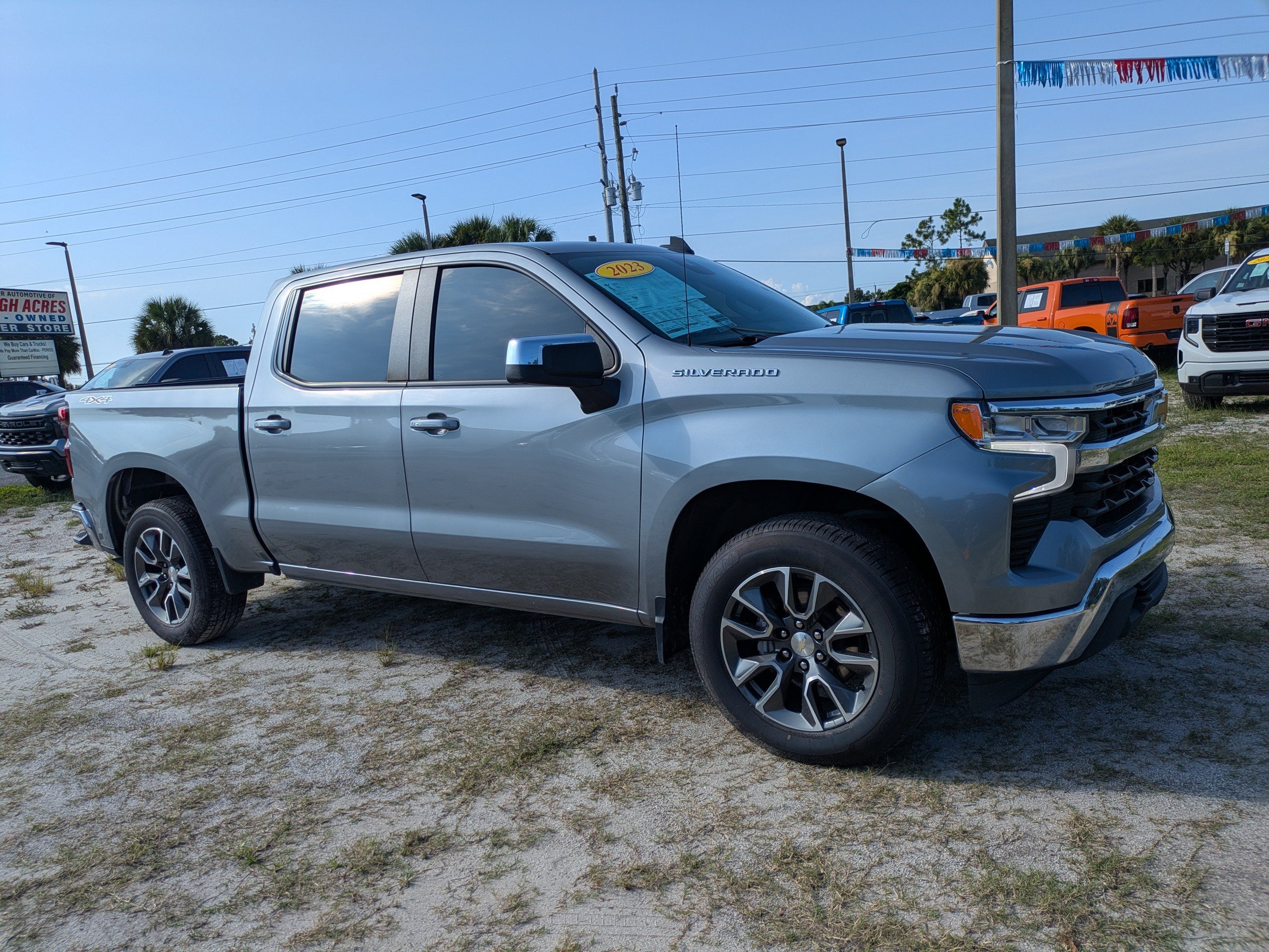 Used 2023 Chevrolet Silverado 1500 LT 4WD Crew Cab 147 LT w/2FL