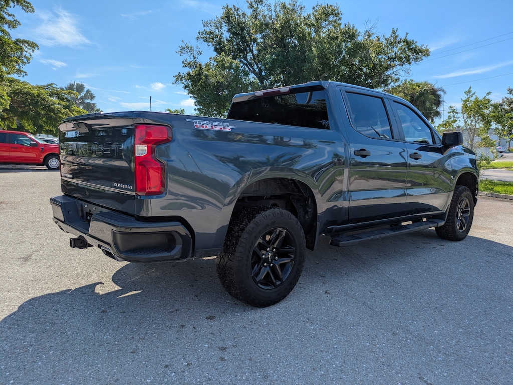 Used 2021 Chevrolet Silverado 1500 Custom Trail Boss 4WD Crew Cab 147 Custom Trail Boss