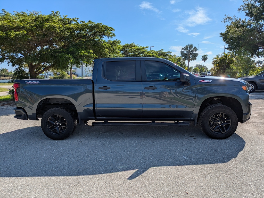 Used 2021 Chevrolet Silverado 1500 Custom Trail Boss 4WD Crew Cab 147 Custom Trail Boss