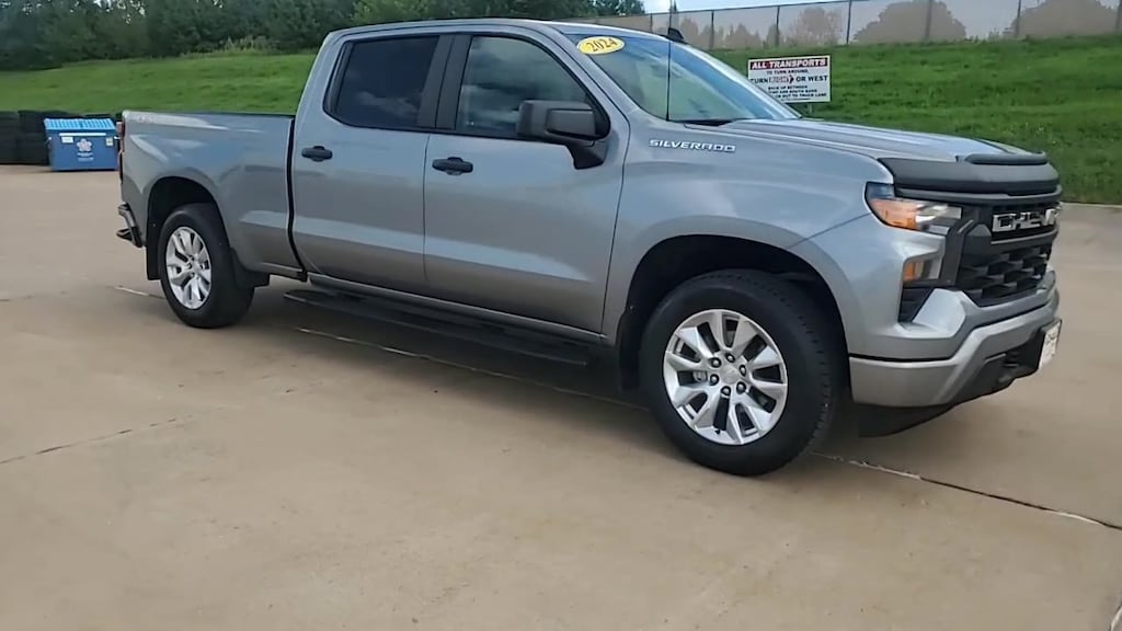 Used 2024 Chevrolet Silverado 1500 Custom Truck Crew Cab