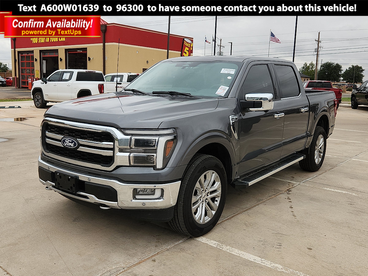 Used 2024 Ford F-150 Lariat Truck SuperCrew Cab