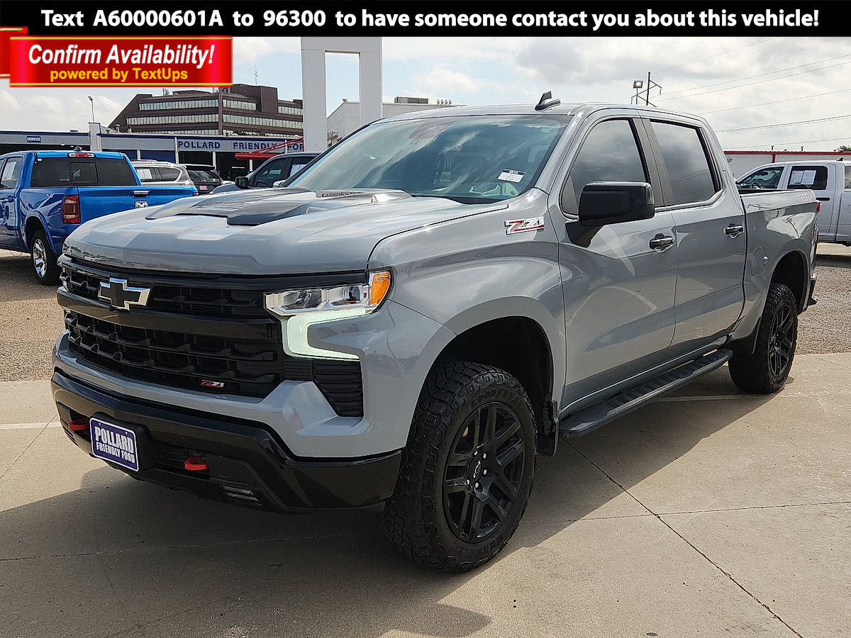 Used 2024 Chevrolet Silverado 1500 LT Trail Boss Truck Crew Cab