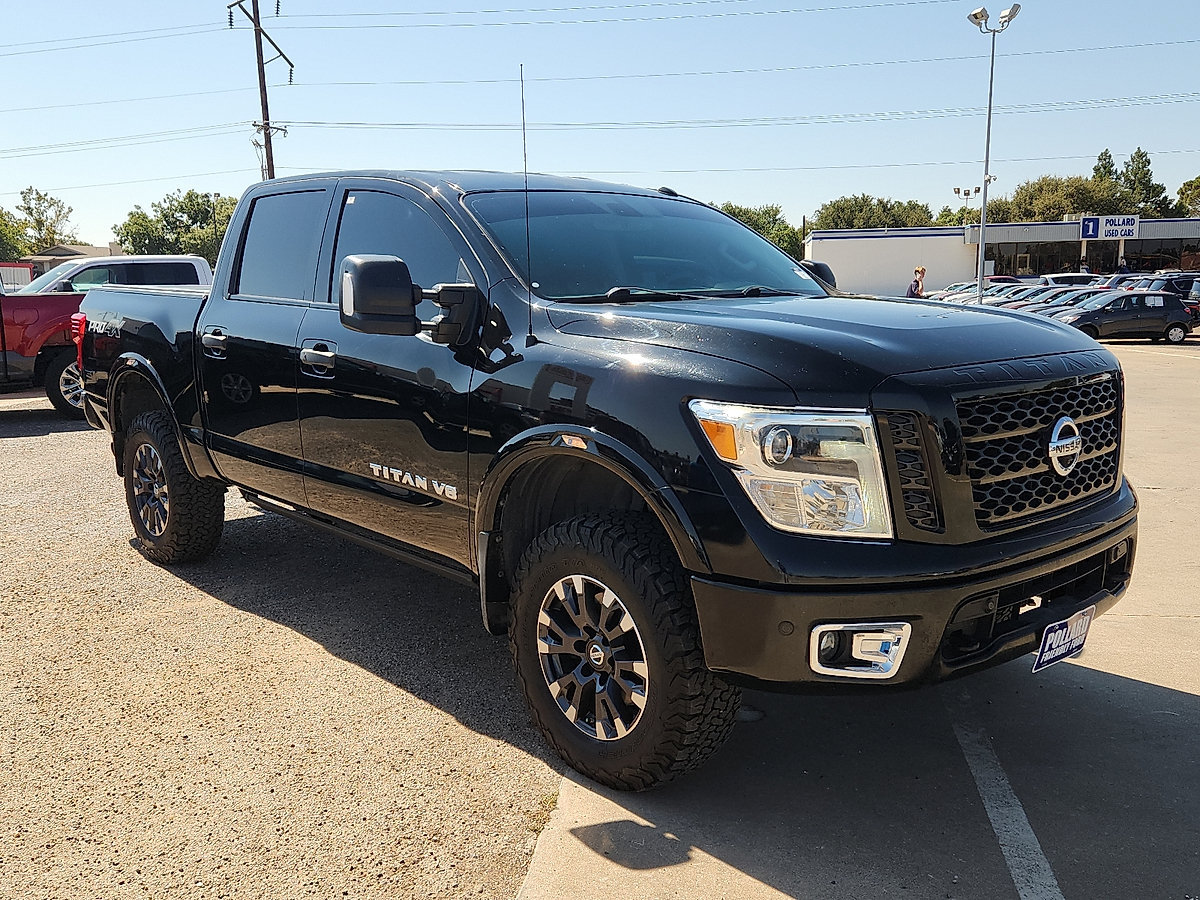 Used 2018 Nissan Titan PRO-4X Truck Crew Cab