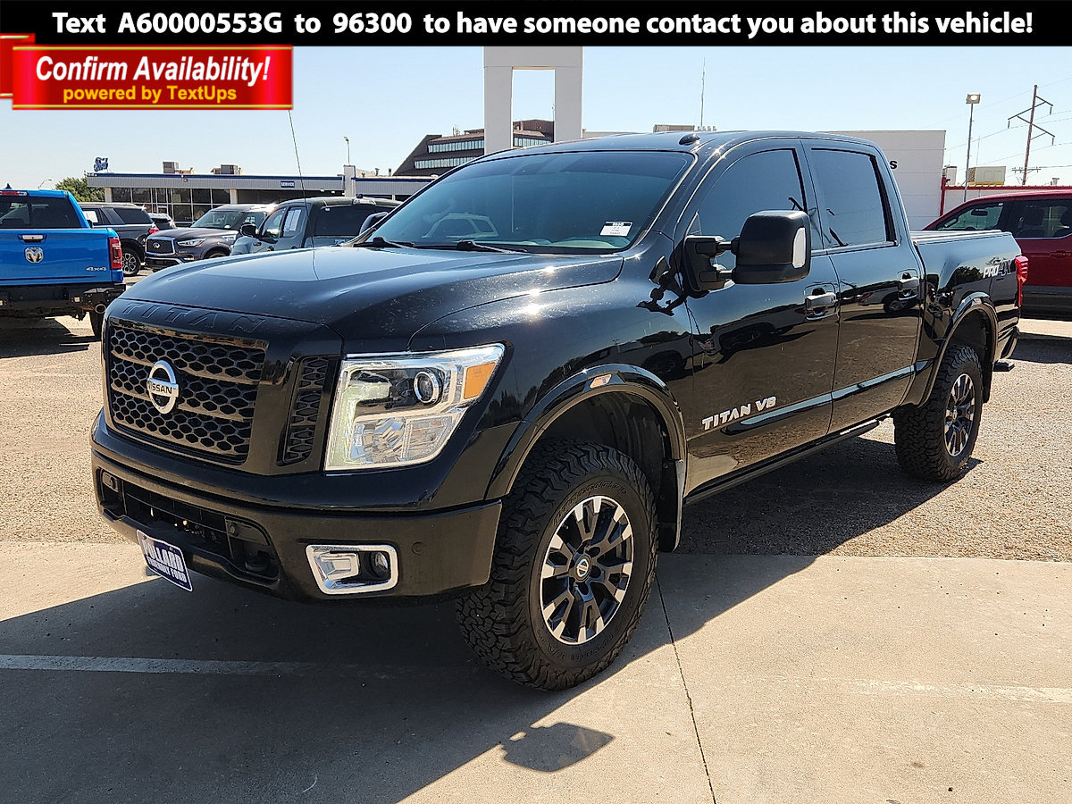 Used 2018 Nissan Titan PRO-4X Truck Crew Cab