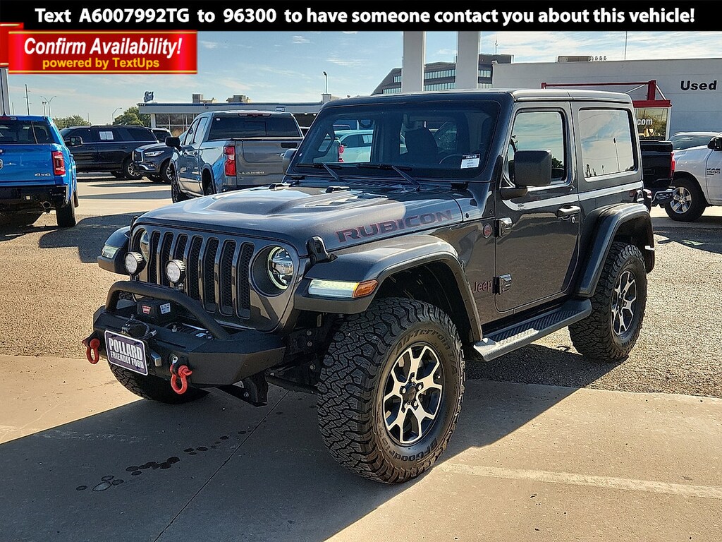 Certified 2019 Jeep Wrangler Rubicon 4x4 SUV