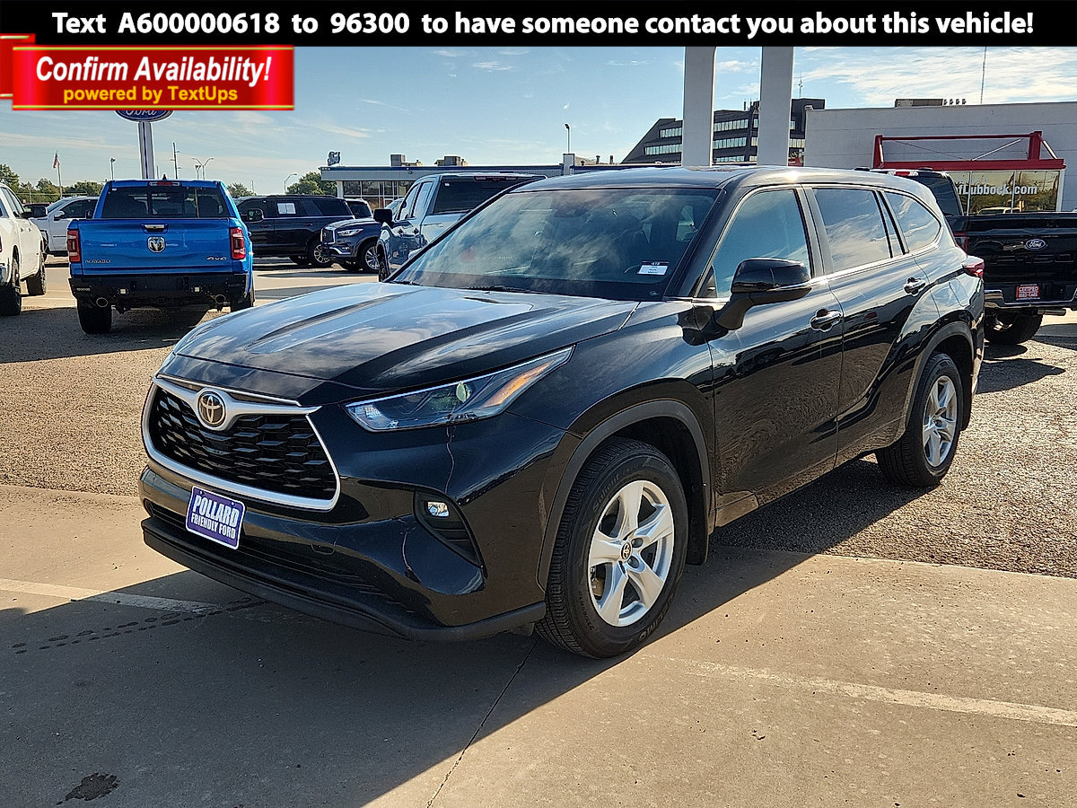Certified 2024 Toyota Highlander LE LE AWD