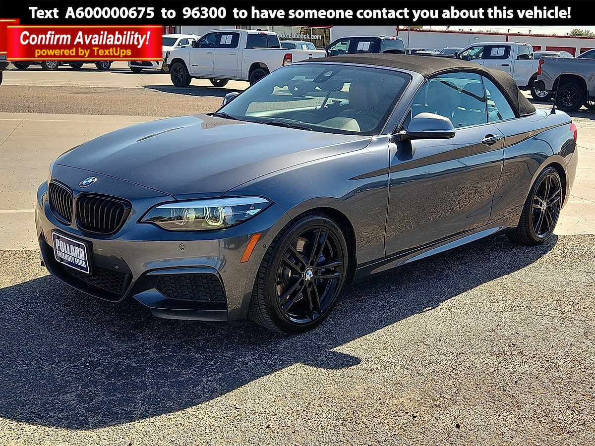 Used 2018 BMW 2 Series M240i Convertible