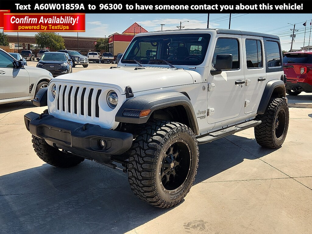 Certified 2020 Jeep Wrangler Unlimited Sport SUV