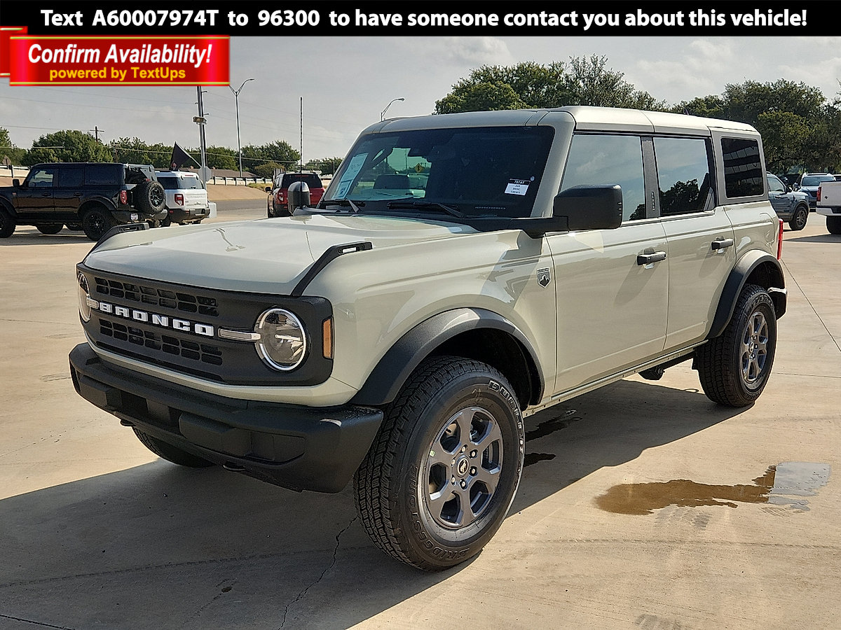 New 2026 Ford Bronco Big Bend SUV