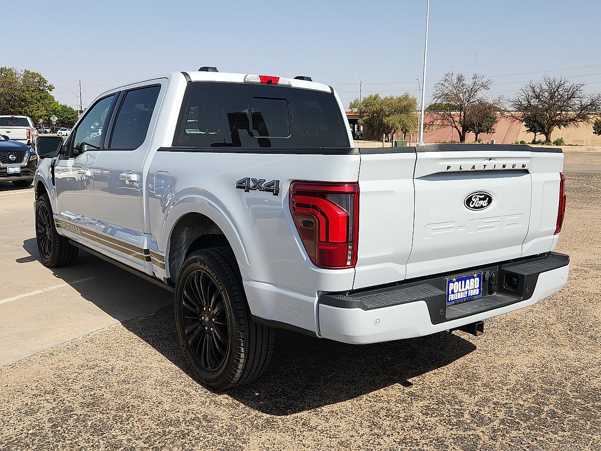 Certified 2025 Ford F-150 Platinum Truck SuperCrew Cab