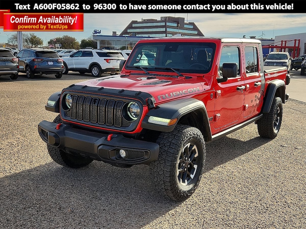 Certified 2024 Jeep Gladiator Rubicon Truck Crew Cab