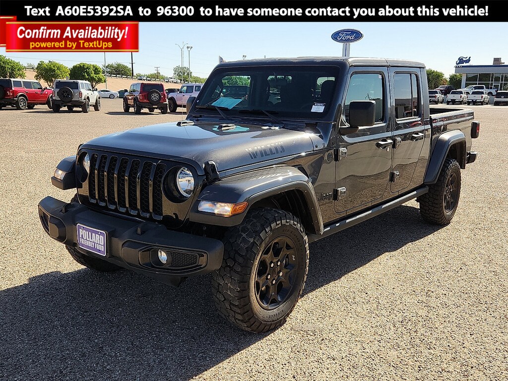 Used 2023 Jeep Gladiator Sport Truck Crew Cab