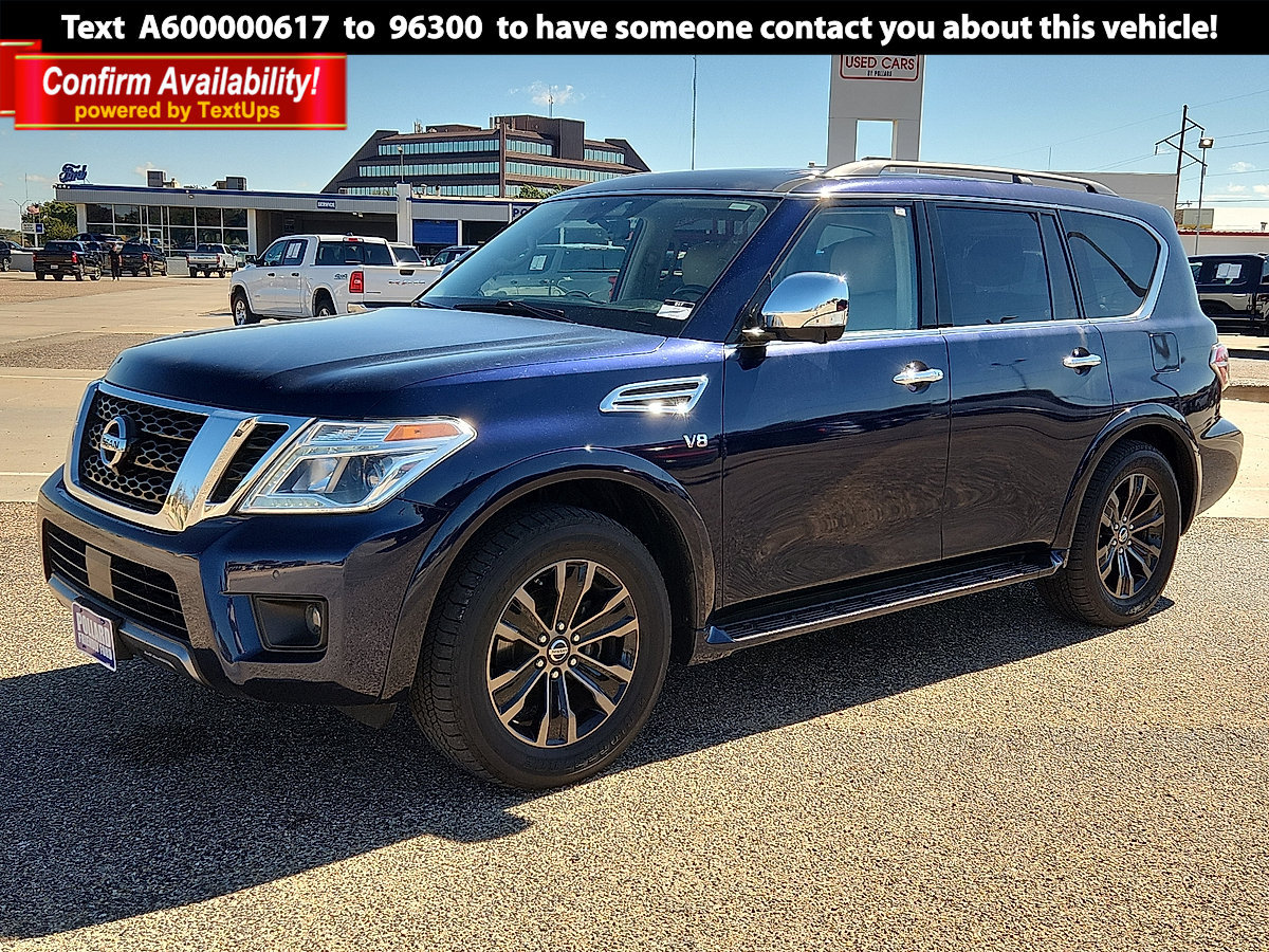 Used 2019 Nissan Armada Platinum SUV