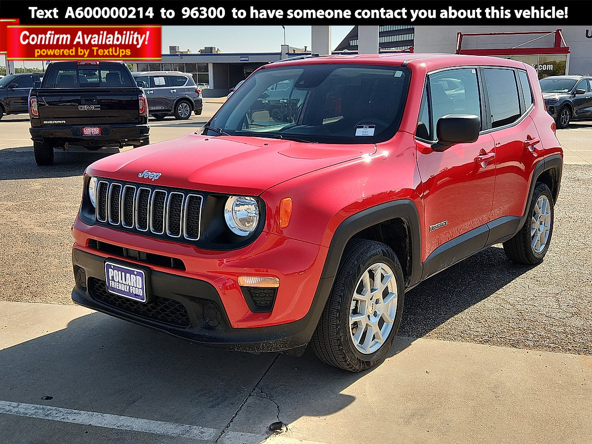 Used 2023 Jeep Renegade Latitude SUV