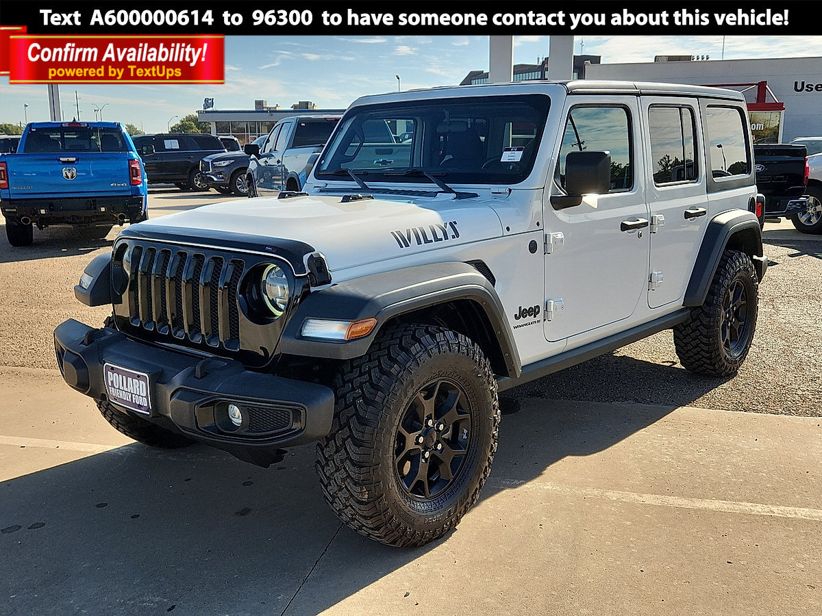 Used 2023 Jeep Wrangler 4-DOOR SPORT 4X4 SUV