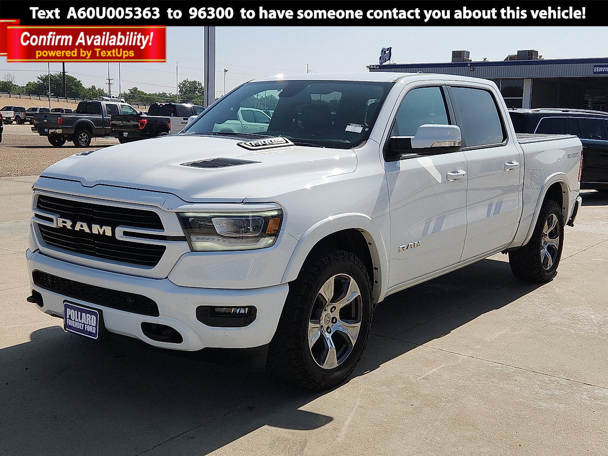 Certified 2020 Ram 1500 Laramie Truck Crew Cab