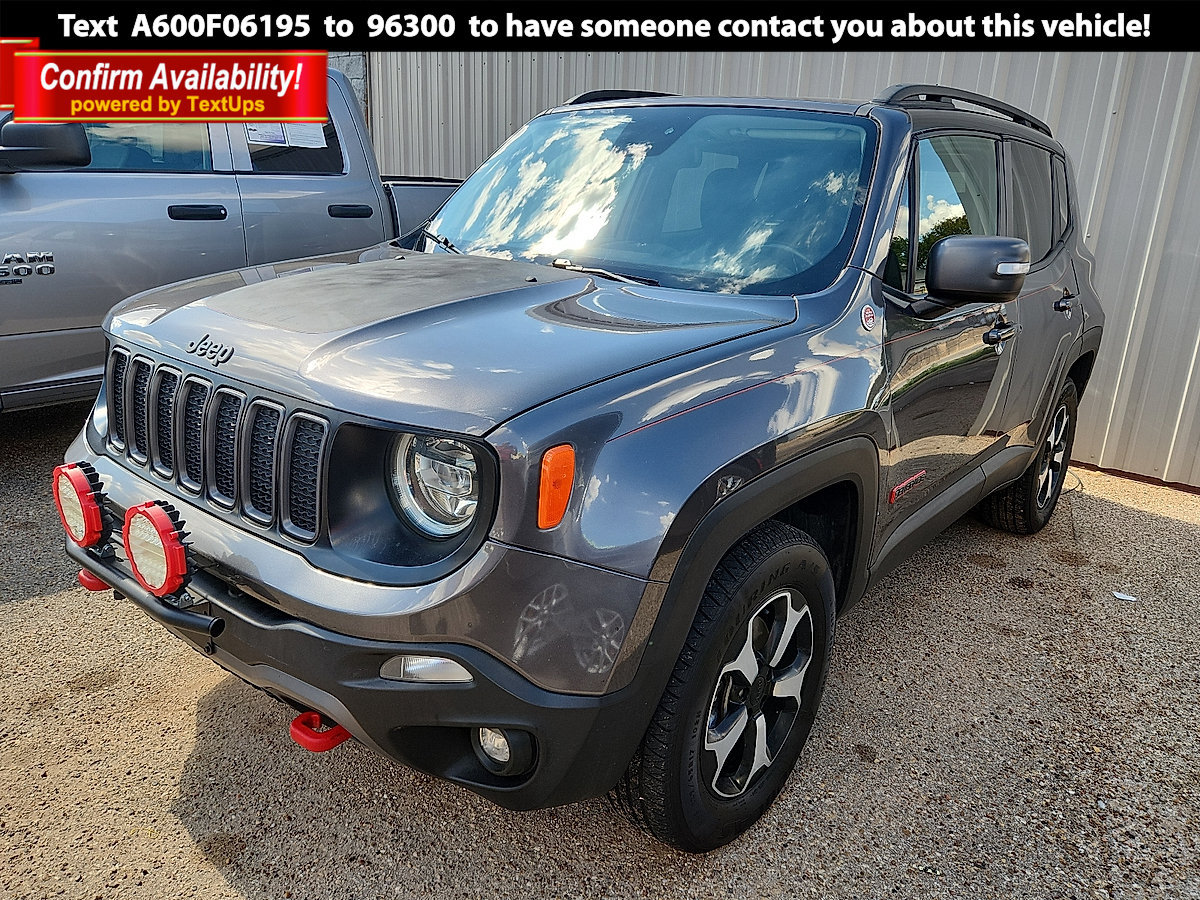 Used 2019 Jeep Renegade Trailhawk 4x4 SUV