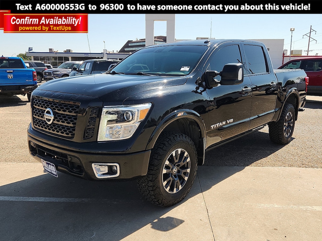 Used 2018 Nissan Titan PRO-4X Truck Crew Cab
