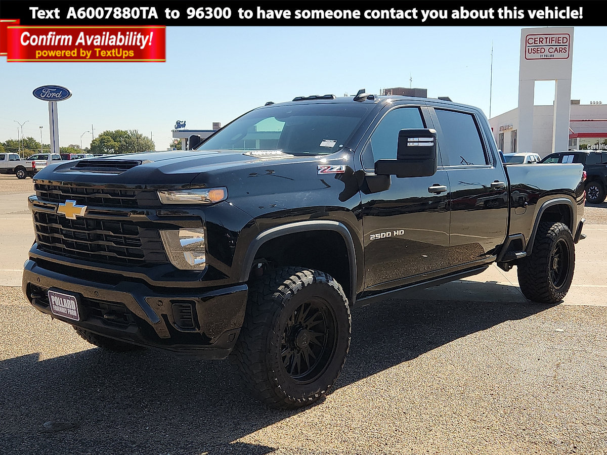 Used 2025 Chevrolet Silverado 2500 HD Custom Truck Crew Cab