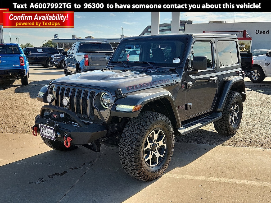 Certified 2019 Jeep Wrangler Rubicon 4x4 SUV