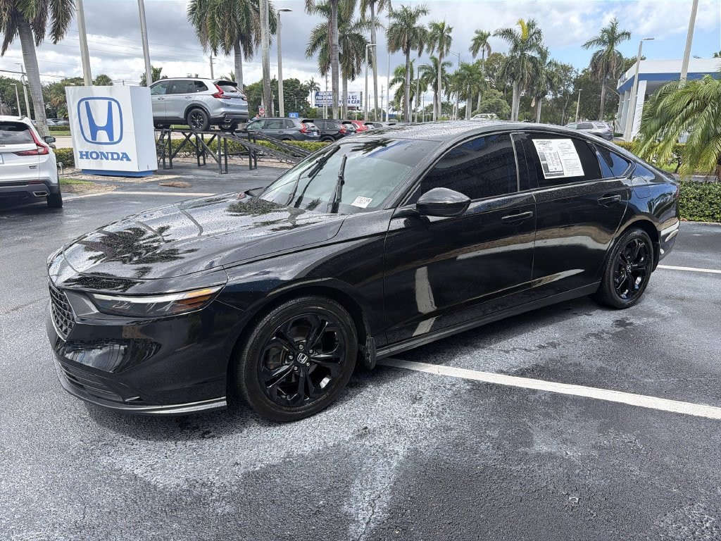 Certified 2025 Honda Accord SE Sedan