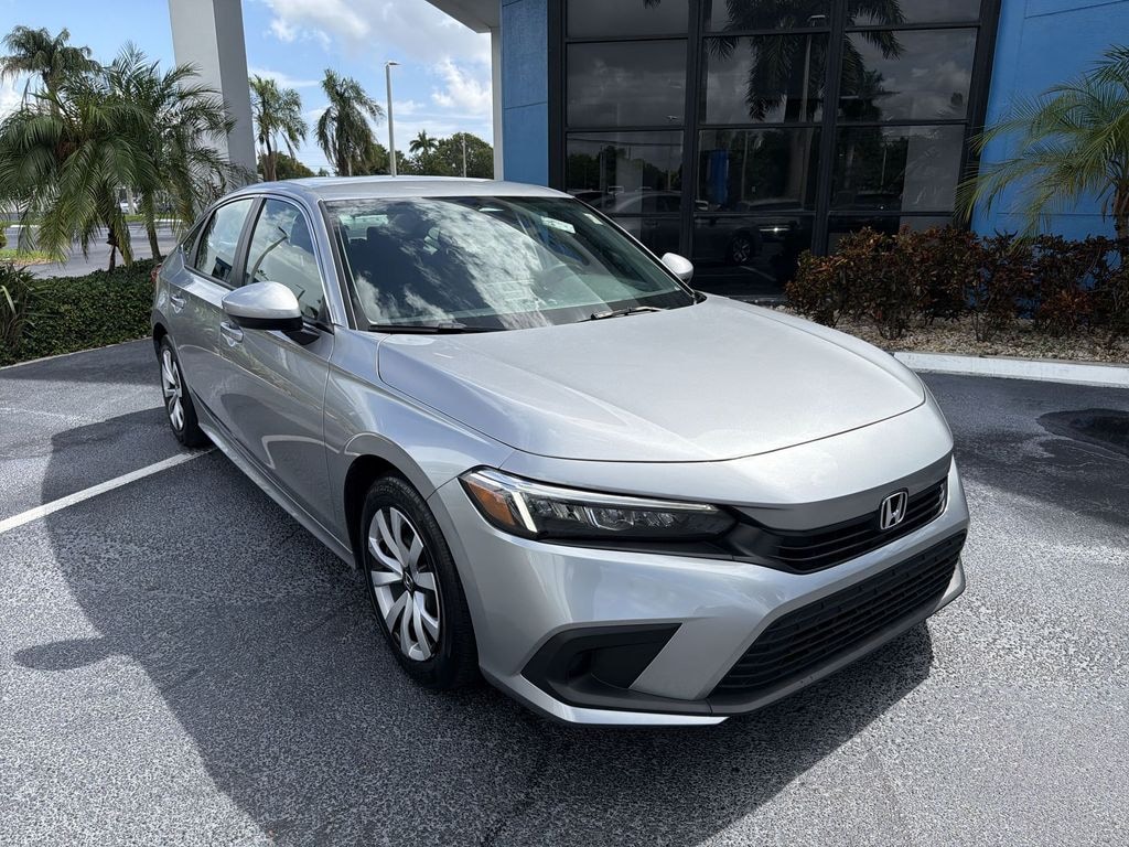 Certified 2024 Honda Civic LX Sedan