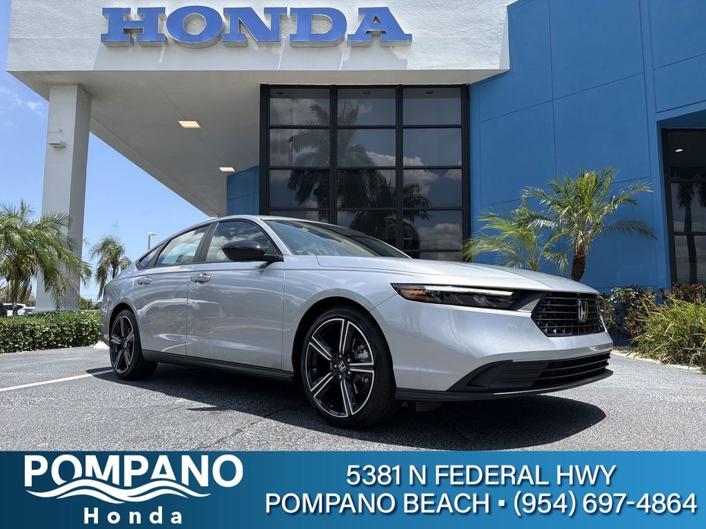 New 2026 Honda Accord Hybrid Sport-L Sedan