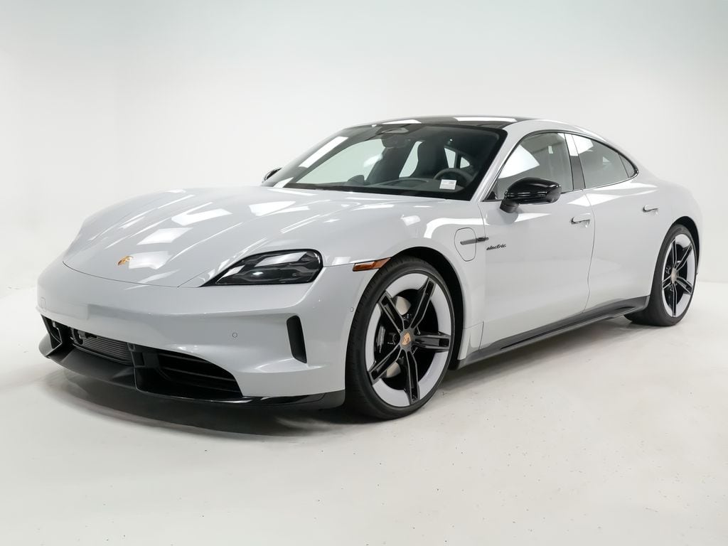 New 2026 Porsche Taycan 4 Black Edition Sedan