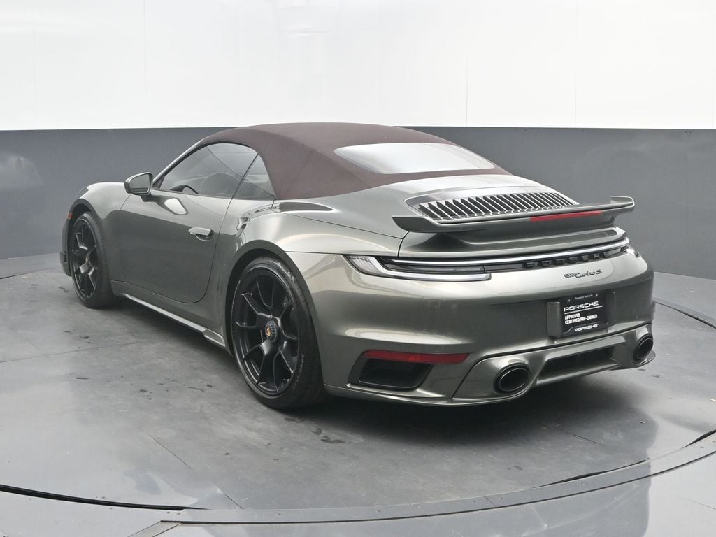 Certified 2023 Porsche 911 Turbo S Convertible