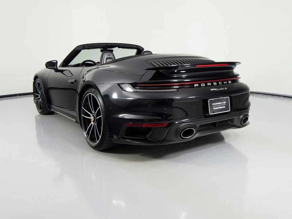 Certified 2022 Porsche 911 Turbo S Convertible