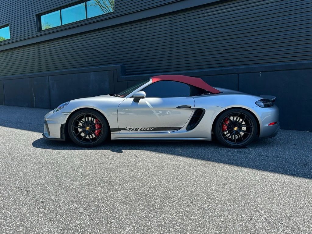 Certified 2021 Porsche 718 Spyder Cabriolet
