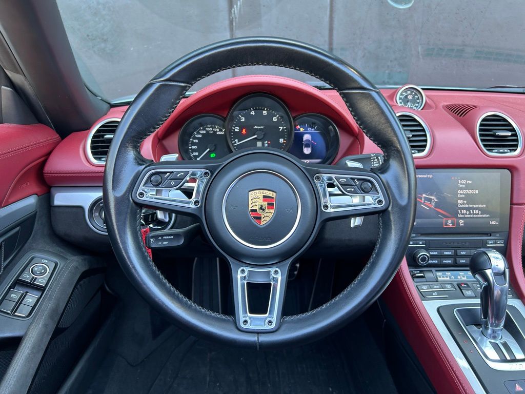 Certified 2021 Porsche 718 Spyder Cabriolet