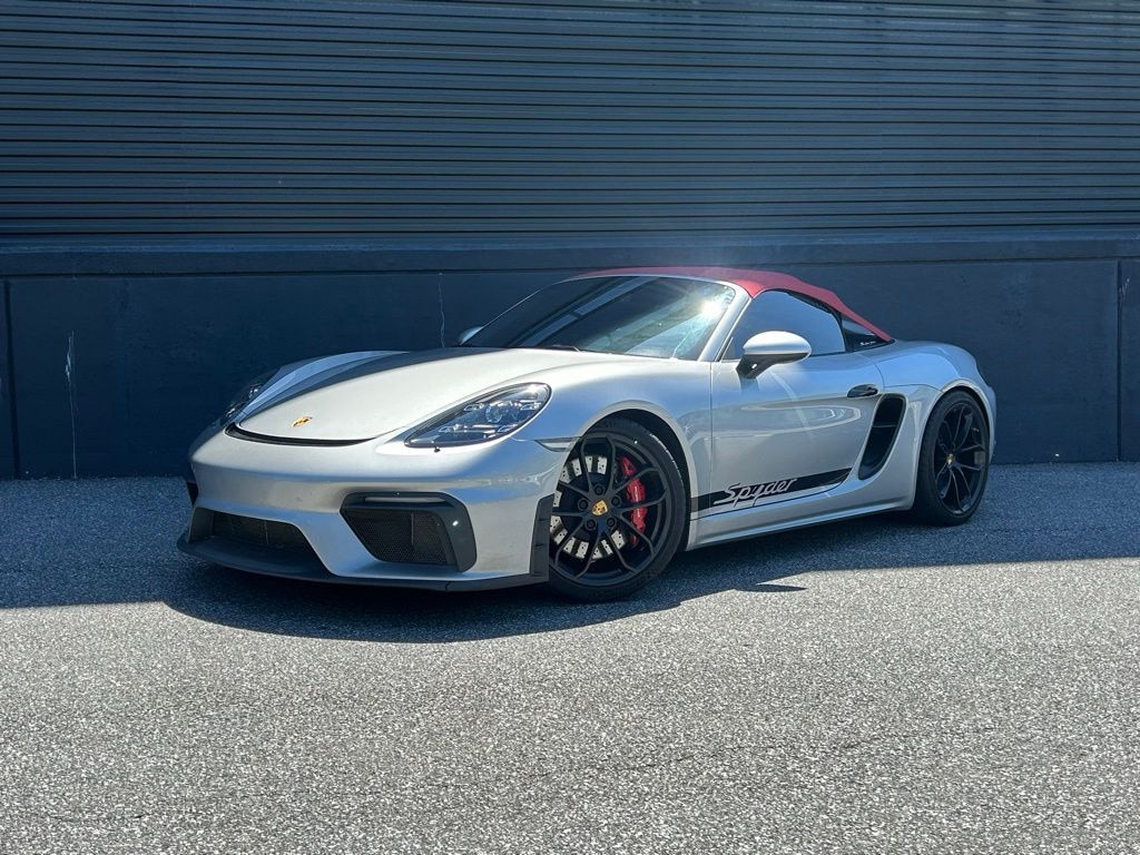 Certified 2021 Porsche 718 Spyder Cabriolet