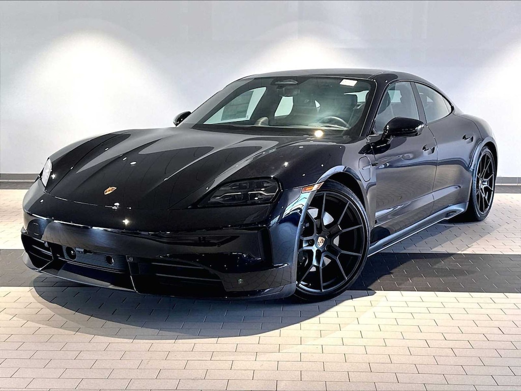 New 2026 Porsche Taycan 4 Black Edition AWD Sedan